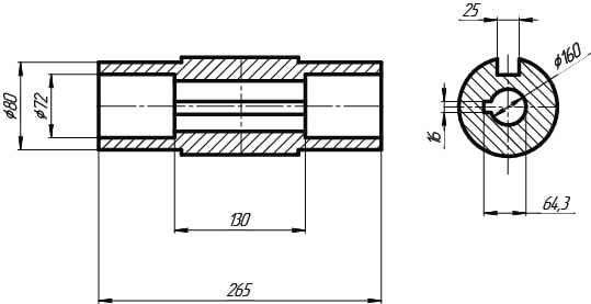 1Ч-160 выходной полый шпоночный вал.jpg